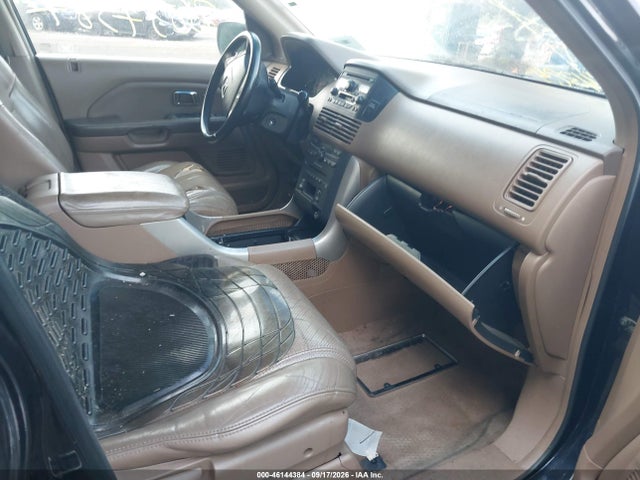 46144384 :رقم المزاد ، 2HKYF18515H540703 vin ، 2005 Honda Pilot Ex-l مزاد بيع