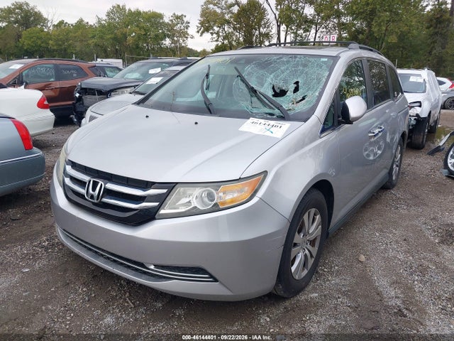 Aukcja sprzedaży 2014 Honda Odyssey Ex-l, vin: 5FNRL5H69EB078080, numer aukcji: 46144401