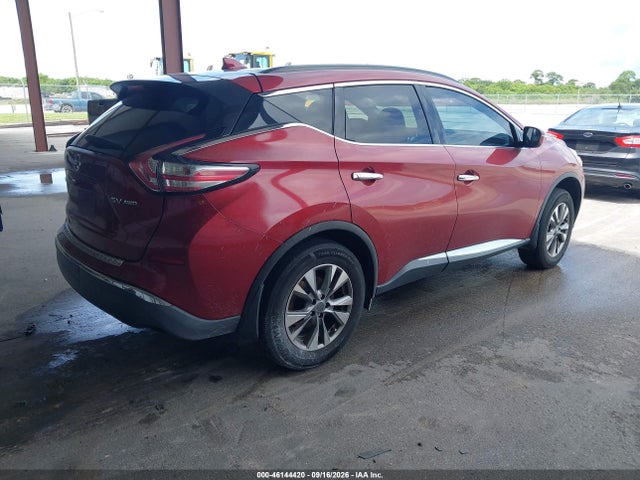 46144420 :رقم المزاد ، 5N1AZ2MHXHN105662 vin ، 2017 Nissan Murano Platinum/s/sl/sv مزاد بيع