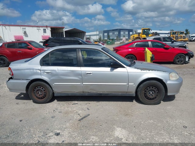 1999 Honda Civic Value Package მანქანა იყიდება აუქციონზე, vin: 2HGEJ6610XH521314, აუქციონის ნომერი: 46144427