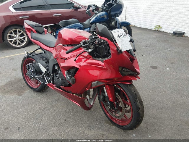 46144449 :رقم المزاد ، JKBZXJK13RA002532 vin ، 2024 Kawasaki Zx636 K مزاد بيع