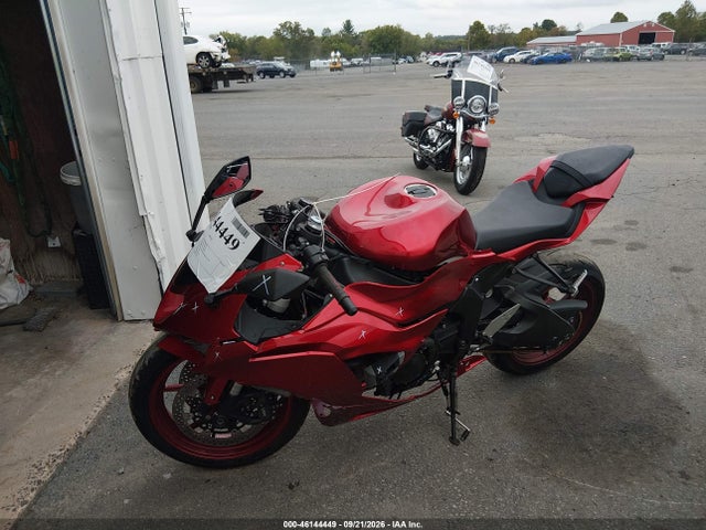 46144449 :رقم المزاد ، JKBZXJK13RA002532 vin ، 2024 Kawasaki Zx636 K مزاد بيع