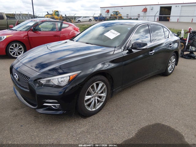 2014 Infiniti Q50 Premium მანქანა იყიდება აუქციონზე, vin: JN1BV7AR4EM703197, აუქციონის ნომერი: 46144572