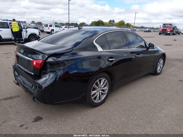 2014 Infiniti Q50 Premium მანქანა იყიდება აუქციონზე, vin: JN1BV7AR4EM703197, აუქციონის ნომერი: 46144572