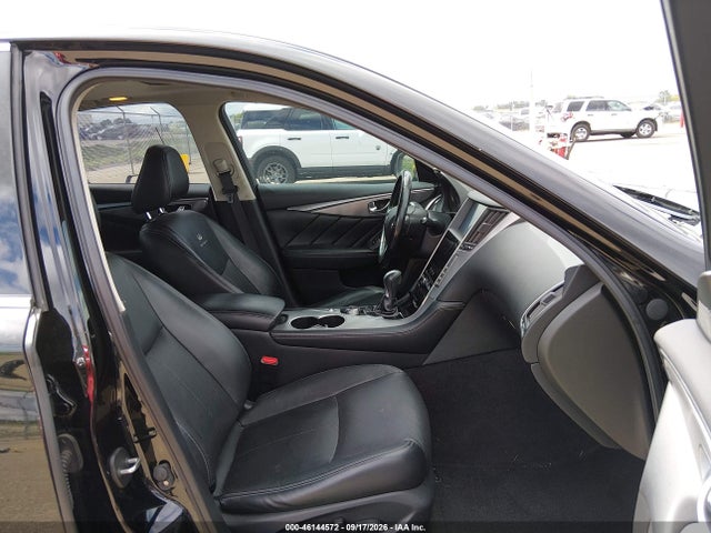 2014 Infiniti Q50 Premium მანქანა იყიდება აუქციონზე, vin: JN1BV7AR4EM703197, აუქციონის ნომერი: 46144572