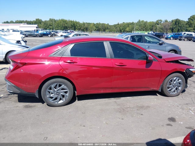 2025 Hyundai Elantra Hybrid Blue მანქანა იყიდება აუქციონზე, vin: KMHLM4DJ2SU162571, აუქციონის ნომერი: 46144655