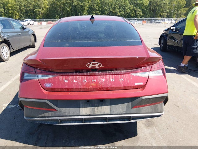 2025 Hyundai Elantra Hybrid Blue მანქანა იყიდება აუქციონზე, vin: KMHLM4DJ2SU162571, აუქციონის ნომერი: 46144655
