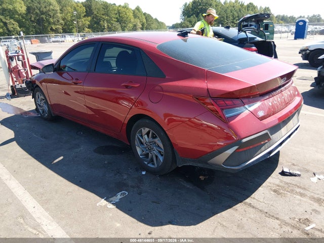 2025 Hyundai Elantra Hybrid Blue მანქანა იყიდება აუქციონზე, vin: KMHLM4DJ2SU162571, აუქციონის ნომერი: 46144655