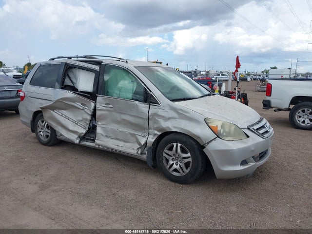 2005 Honda Odyssey Ex მანქანა იყიდება აუქციონზე, vin: 5FNRL38425B421797, აუქციონის ნომერი: 46144746
