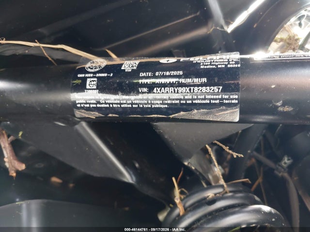 Продажа на аукционе авто 2026 Polaris Ranger Xp 1000 Northstar Ultimate, vin: 4XARRY99XT8283257, номер лота: 46144761