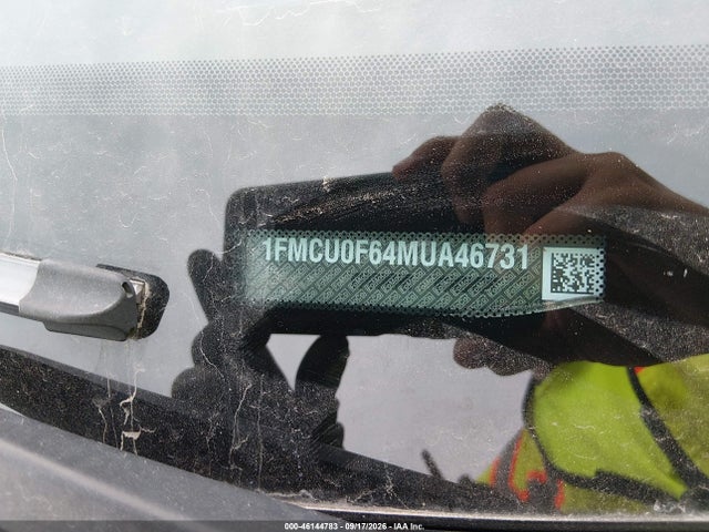 46144783 :رقم المزاد ، 1FMCU0F64MUA46731 vin ، 2021 Ford Escape S مزاد بيع