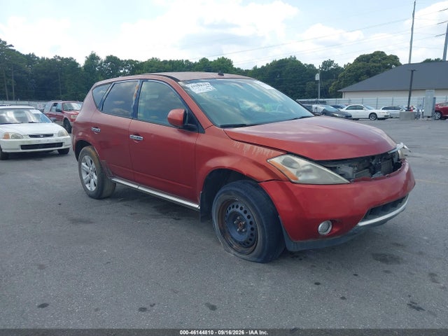 Продаж на аукціоні авто 2007 Nissan Murano Sl, vin: JN8AZ08T07W504410, номер лоту: 46144810