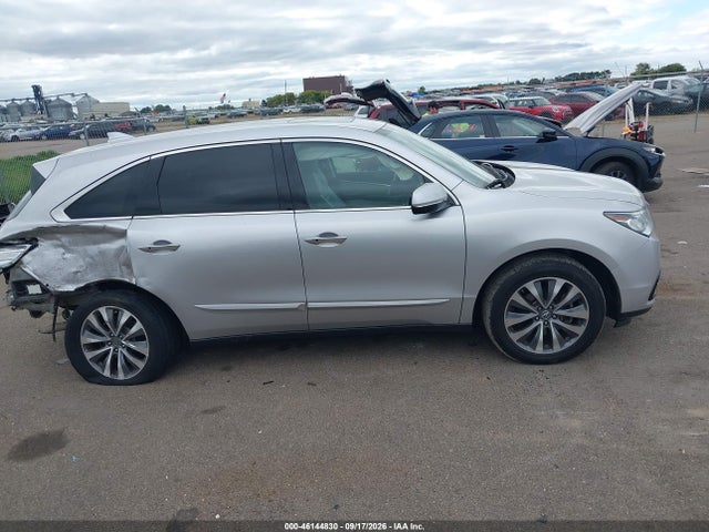 2014 Acura Mdx Technology Package მანქანა იყიდება აუქციონზე, vin: 5FRYD4H47EB004575, აუქციონის ნომერი: 46144830