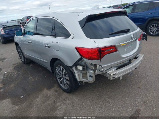 2014 Acura Mdx Technology Package მანქანა იყიდება აუქციონზე, vin: 5FRYD4H47EB004575, აუქციონის ნომერი: 46144830