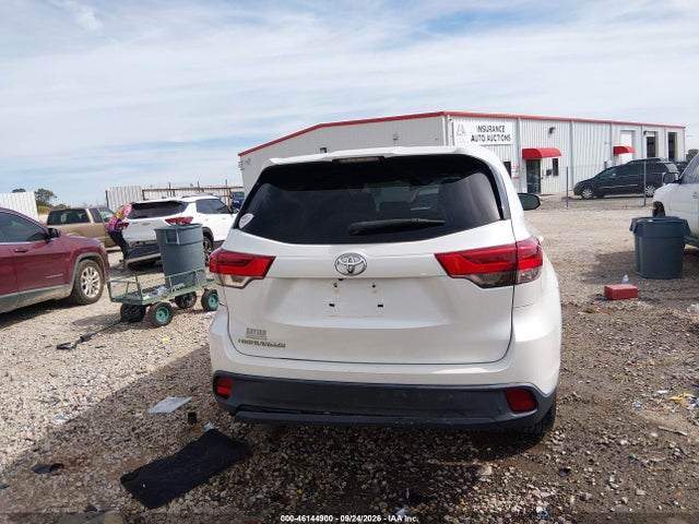 2019 Toyota Highlander Le მანქანა იყიდება აუქციონზე, vin: 5TDZZRFH8KS290891, აუქციონის ნომერი: 46144900
