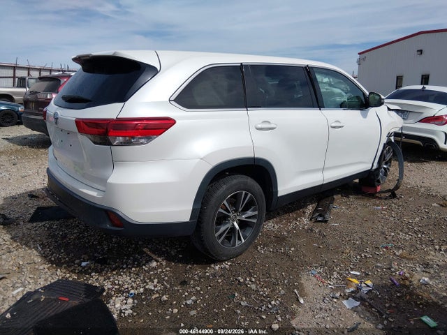 2019 Toyota Highlander Le მანქანა იყიდება აუქციონზე, vin: 5TDZZRFH8KS290891, აუქციონის ნომერი: 46144900