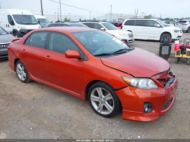 46144950 :رقم المزاد ، 2T1BU4EE5DC078262 vin ، 2013 Toyota Corolla S Special Edition مزاد بيع