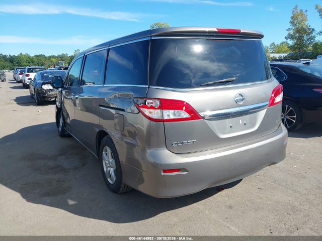 2015 Nissan Quest მანქანა იყიდება აუქციონზე, vin: JN8AE2KP6F9124956, აუქციონის ნომერი: 46144992