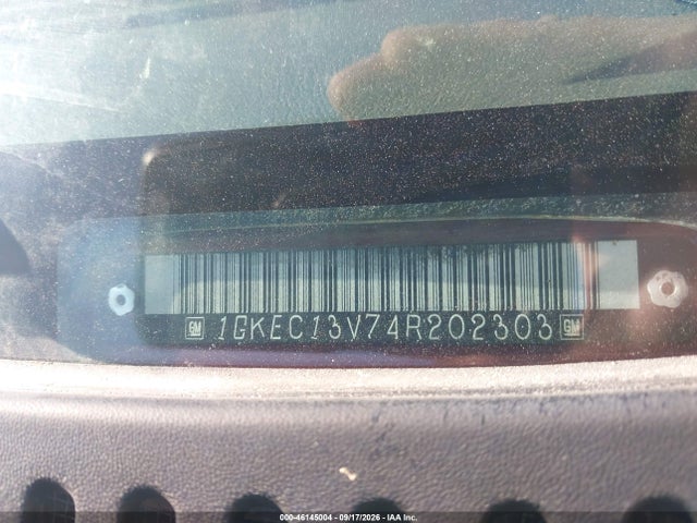 46145004 :رقم المزاد ، 1GKEC13V74R202303 vin ، 2004 Gmc Yukon Sle مزاد بيع