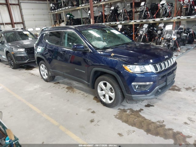 2021 Jeep Compass Latitude 4x4 მანქანა იყიდება აუქციონზე, vin: 3C4NJDBB7MT501498, აუქციონის ნომერი: 46145007