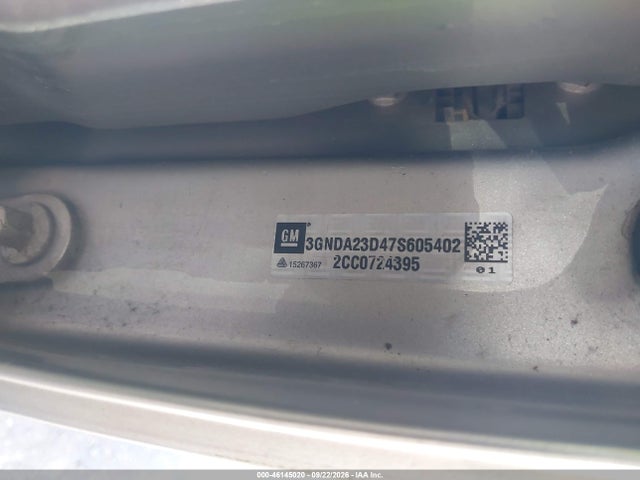 46145020 :رقم المزاد ، 3GNDA23D47S605402 vin ، 2007 Chevrolet Hhr Lt مزاد بيع