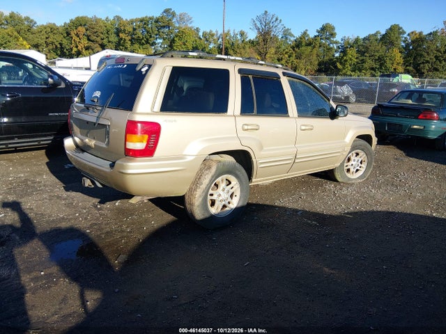 Продаж на аукціоні авто 1999 Jeep Grand Cherokee Limited, vin: 1J4GW68S3XC726136, номер лоту: 46145037