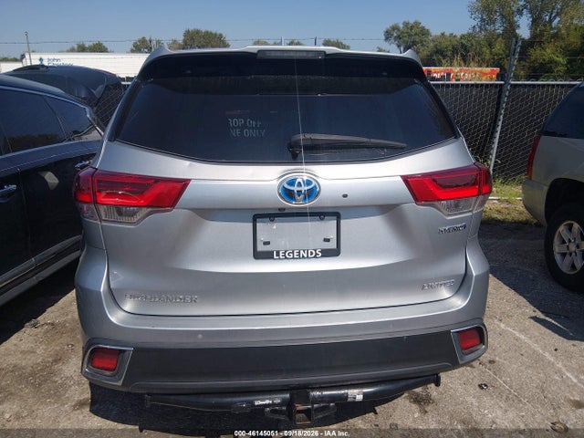 2019 Toyota Highlander Hybrid Limited მანქანა იყიდება აუქციონზე, vin: 5TDDGRFH9KS056145, აუქციონის ნომერი: 46145051