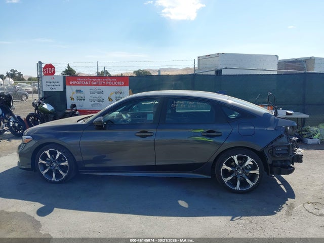 2HGFE4F83SH323538 Honda Civic Hybrid Sport/sport Touring