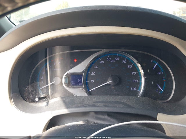 46145119 :رقم المزاد ، 5TDYK3DC4CS258168 vin ، 2012 Toyota Sienna Xle V6 8 Passenger مزاد بيع