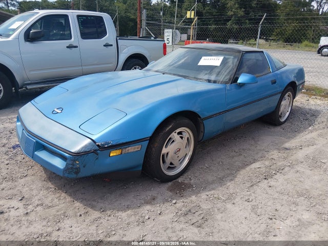 46145121 :رقم المزاد ، 1G1YY2182K5107755 vin ، 1989 Chevrolet Corvette مزاد بيع