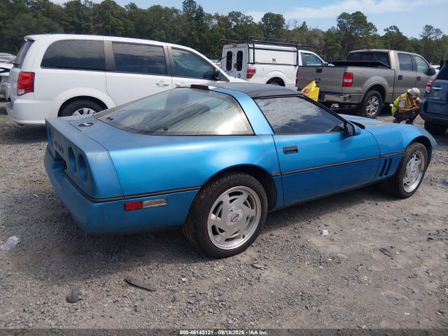 46145121 :رقم المزاد ، 1G1YY2182K5107755 vin ، 1989 Chevrolet Corvette مزاد بيع