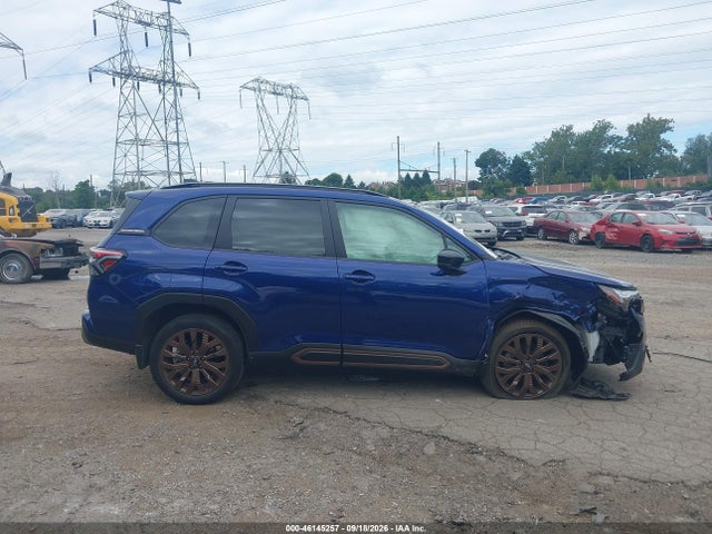 46145257 :رقم المزاد ، JF2SLDHC9SH594146 vin ، 2025 Subaru Forester Sport مزاد بيع