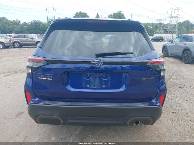 46145257 :رقم المزاد ، JF2SLDHC9SH594146 vin ، 2025 Subaru Forester Sport مزاد بيع