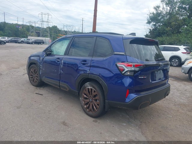 46145257 :رقم المزاد ، JF2SLDHC9SH594146 vin ، 2025 Subaru Forester Sport مزاد بيع