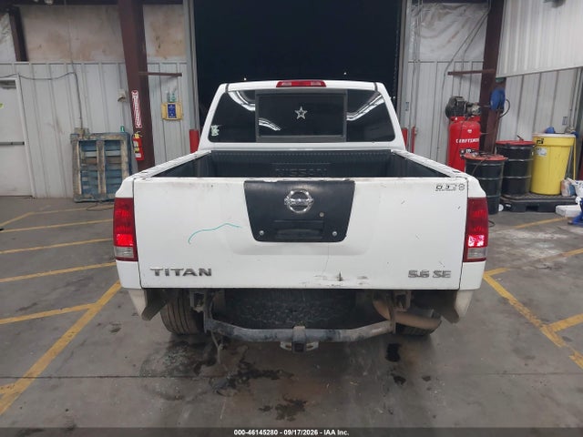 2008 Nissan Titan Se მანქანა იყიდება აუქციონზე, vin: 1N6AA07D78N310278, აუქციონის ნომერი: 46145280