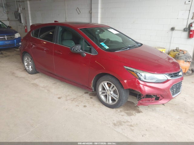 46145285 :رقم المزاد ، 3G1BE6SM2HS524390 vin ، 2017 Chevrolet Cruze Lt Auto مزاد بيع