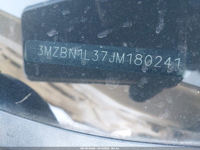 Продажа на аукционе авто 2018 Mazda Mazda3 Touring, vin: 3MZBN1L37JM180241, номер лота: 46145308