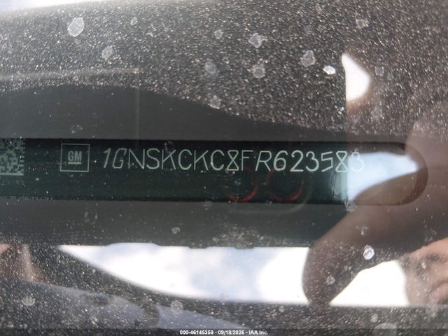 Aukcja sprzedaży 2015 Chevrolet Tahoe Ltz, vin: 1GNSKCKC8FR623583, numer aukcji: 46145359