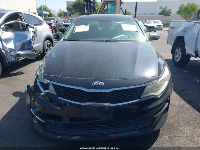 2018 Kia Optima Lx მანქანა იყიდება აუქციონზე, vin: 5XXGT4L32JG252402, აუქციონის ნომერი: 46145360