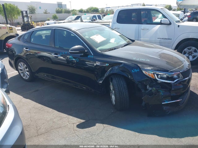 2018 Kia Optima Lx მანქანა იყიდება აუქციონზე, vin: 5XXGT4L32JG252402, აუქციონის ნომერი: 46145360