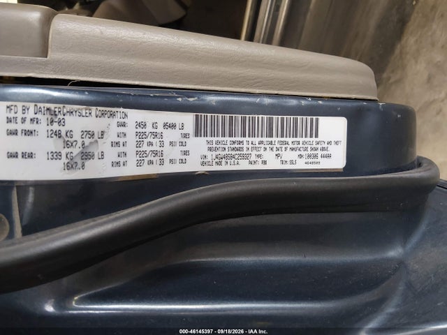Auction sale of the 2004 Jeep Grand Cherokee Laredo, vin: 1J4GW48S84C259327, lot number: 46145397