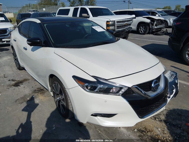Продаж на аукціоні авто 2016 Nissan Maxima 3.5 Platinum, vin: 1N4AA6AP8GC399383, номер лоту: 46145406