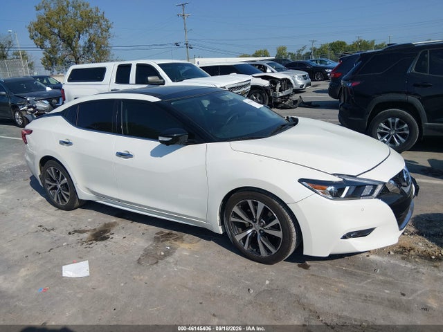 Продажа на аукционе авто 2016 Nissan Maxima 3.5 Platinum, vin: 1N4AA6AP8GC399383, номер лота: 46145406