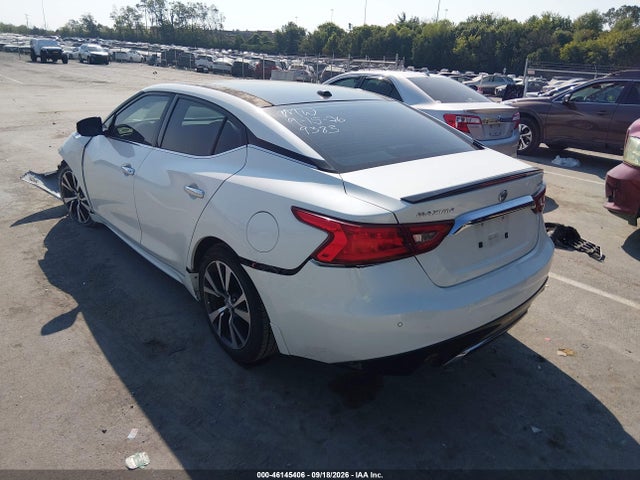 Продажа на аукционе авто 2016 Nissan Maxima 3.5 Platinum, vin: 1N4AA6AP8GC399383, номер лота: 46145406