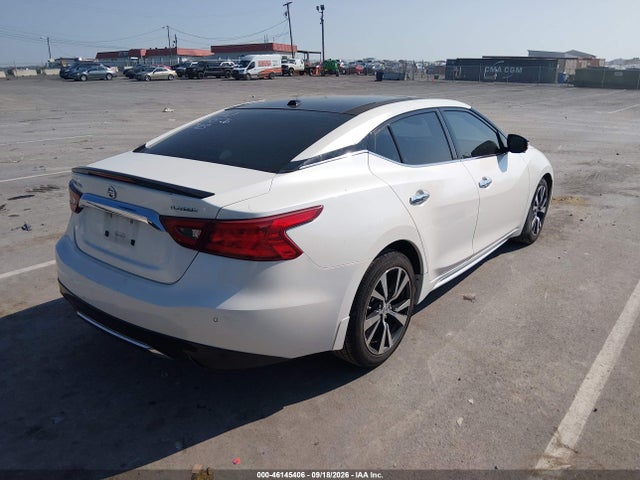 Продажа на аукционе авто 2016 Nissan Maxima 3.5 Platinum, vin: 1N4AA6AP8GC399383, номер лота: 46145406