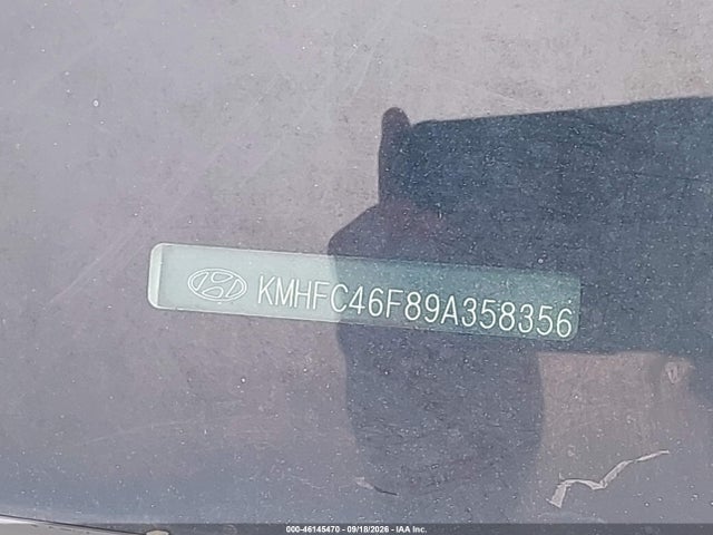 Продаж на аукціоні авто 2009 Hyundai Azera Limited, vin: KMHFC46F89A358356, номер лоту: 46145470