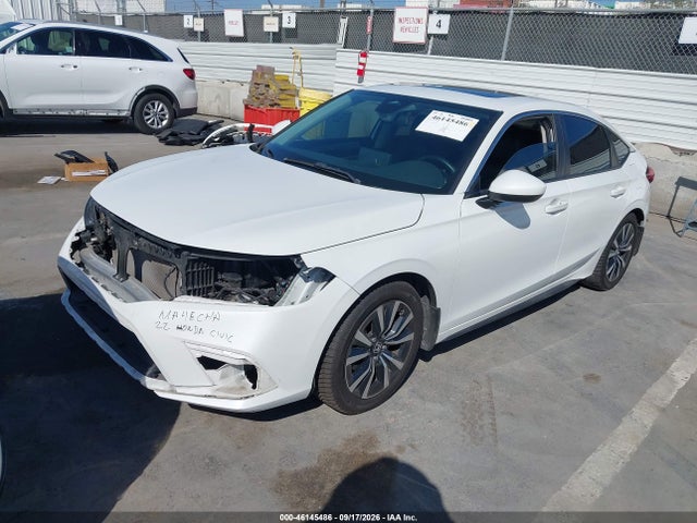 Aukcja sprzedaży 2022 Honda Civic Ex-l, vin: 19XFL1H79NE005754, numer aukcji: 46145486
