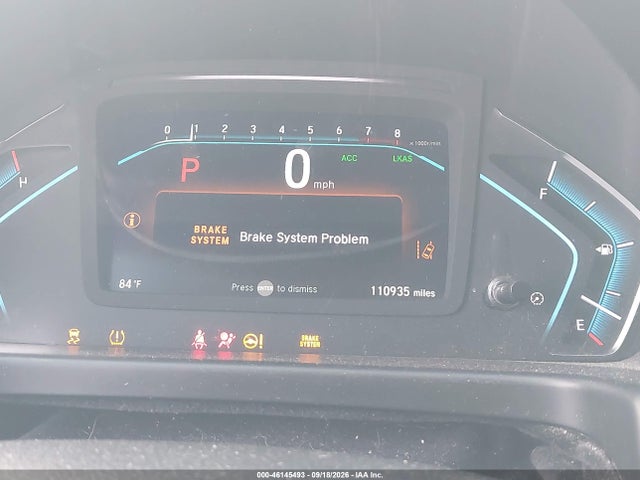 46145493 :رقم المزاد ، 5FNRL6H75KB129746 vin ، 2019 Honda Odyssey Ex-l مزاد بيع