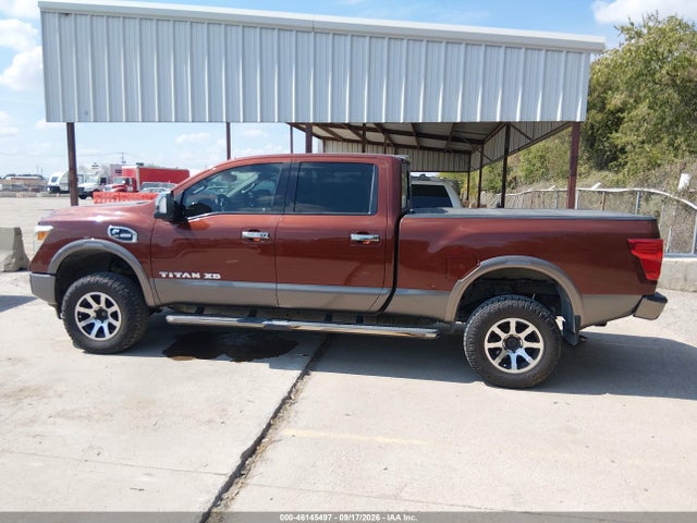 Продаж на аукціоні авто 2016 Nissan Titan Xd Platinum Reserve Diesel, vin: 1N6BA1F41GN517971, номер лоту: 46145497