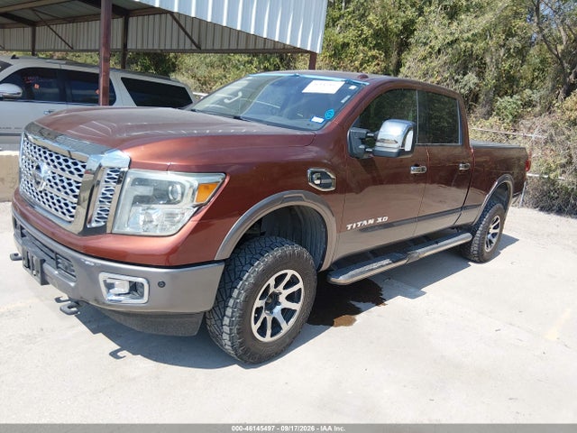 Продаж на аукціоні авто 2016 Nissan Titan Xd Platinum Reserve Diesel, vin: 1N6BA1F41GN517971, номер лоту: 46145497